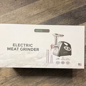 Servax Black Electric Meat Grinder